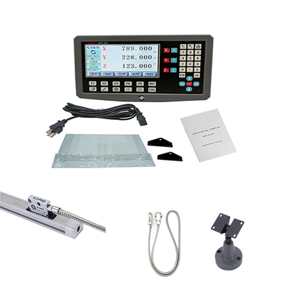 SINO SDS2-3VA 3-Axis Digital Readout System With KA300-70mm Linear Scale Optical Encoder