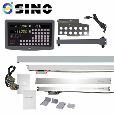 เครื่องกัดโลหะขนาดใหญ่ DRO Manual 2 แกน เอาต์พุต RS232-C