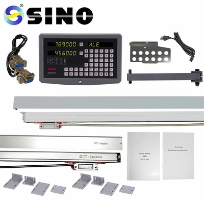 Two Axes Metal LED Boring Machine DRO Digital Readout Square Wave Signal