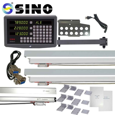 100V-240V Linear Digital Readout DRO With Three Axes Seven Digits Green LED