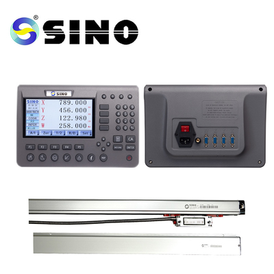 2 Axes DRO SDS 200 Kit Metal LCD Full Touch Screen 0.005mm Resolution Practical For  Milling Machine