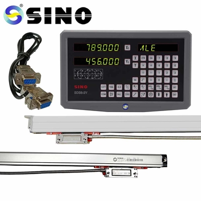 Two Axes Metal LED Boring Machine DRO Digital Readout Square Wave Signal